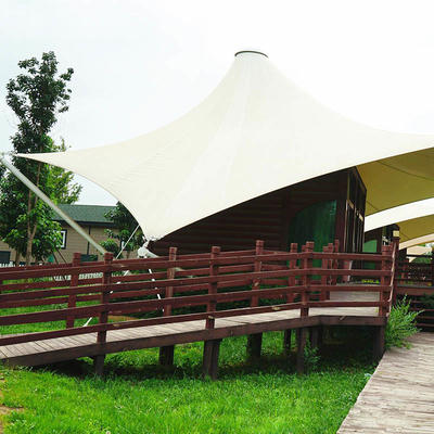 Glamping outdoor tent for luxurious resort and safari
