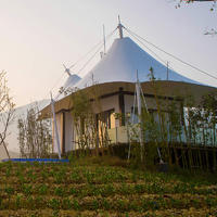 PVDF membrane hotel resort tent